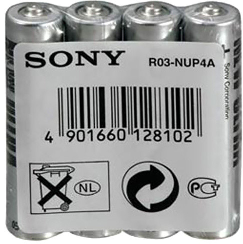 Bateri Sony Super R3 / AAA , 4 copë