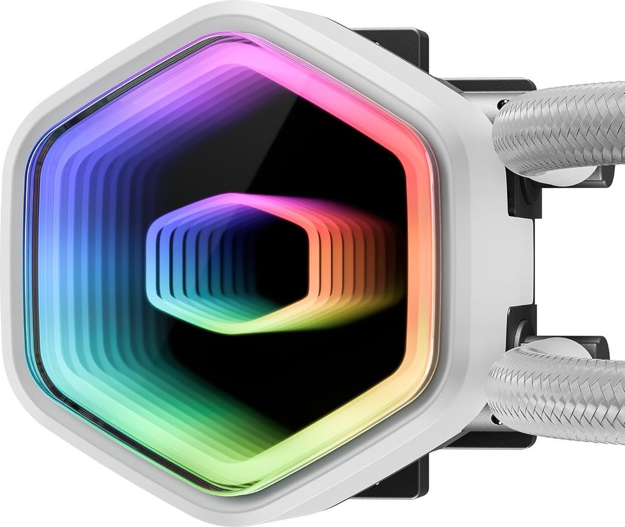 Ладилник со вода за процесор Cooler Master MasterLiquid 360 Core II, радијатор 360 mm, бел