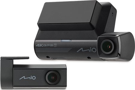 Kamerë sigurie për makinë Mio MiVue 955W Dual, 4K, WiFi, me kamerë të pasme