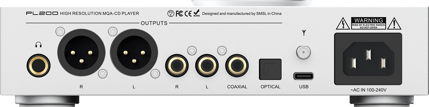 CD player SMSL PL200, DAC AK4499EX, Bluetooth 5.1, i zi