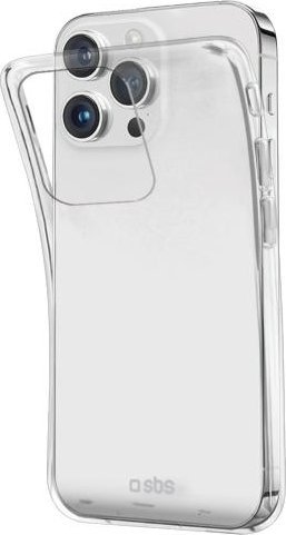 Cover telefoni SBS SKINNY TESKINIP1567PT, për iPhone 15 Pro Max, transparent