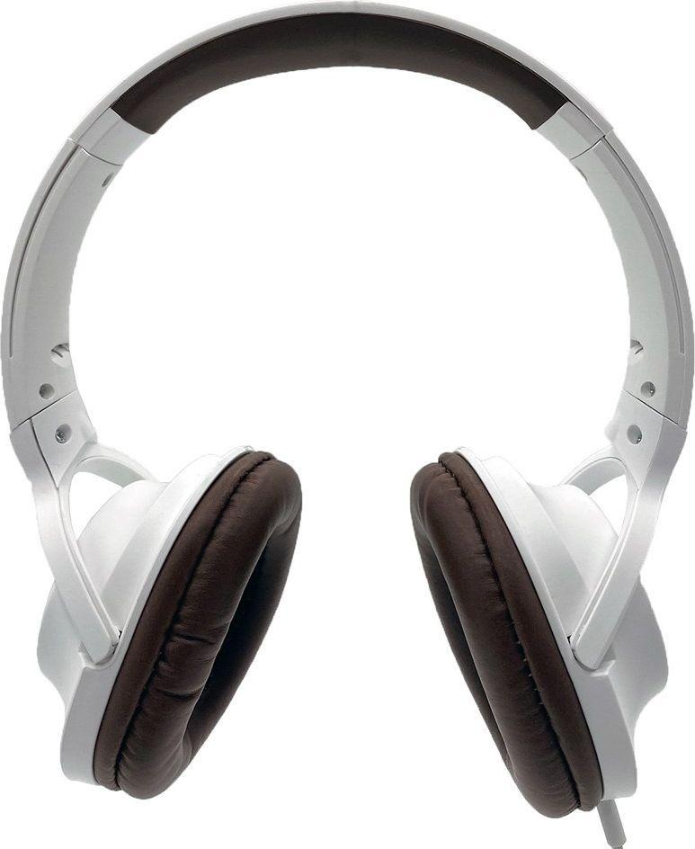 Kufje Media-Tech Delphini, 3.5mm, të bardha