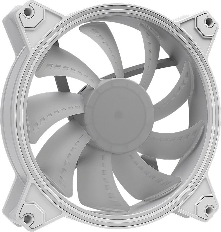 Ventilator ARGB 120mm, ndriçim ARGB, i bardhë