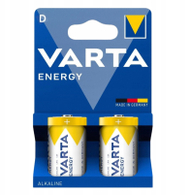 Батерии Varta Energy D, 15800mAh, пакување 2 парчиња