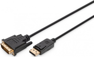 Kabllo Digitus DisplayPort - DVI-D, 2m, e zezë