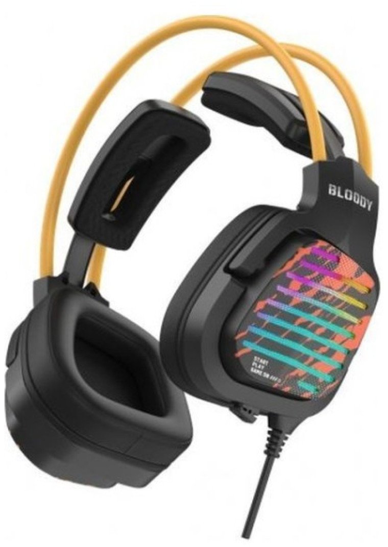 Kufje gaming Bloody G565 Energy, 7.1 surround, RGB, të zeza