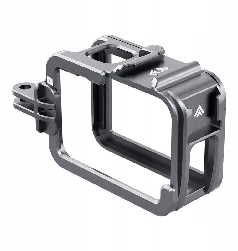 Метална рамка Telesin Metal Cage V2 за GoPro HERO 13 12 11 10 9, додаток за камера за акција, сива