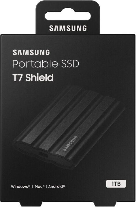 Disk i jashtëm Samsung T7 Shield, 4TB, i zi