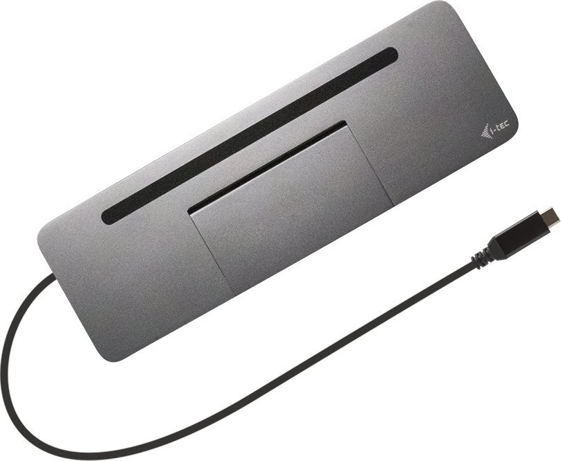 Docking station I-tec Metal USB-C Ergonomic, 4K 3x display, Power Delivery 85W, me karikues universal 100W