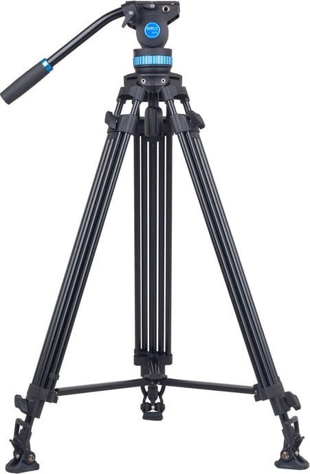 Tripod për video Sirui SH-25, lartësi 91-190 cm, kapacitet 10 kg, i zi