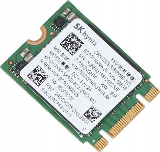 SSD диск Lenovo Hynix BC501 128GB M.2 2242
