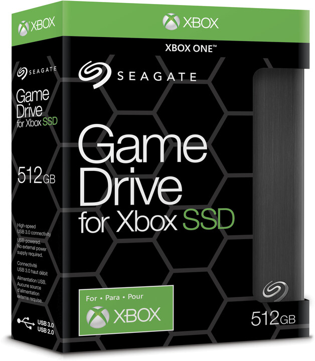 Disk SSD Seagate për Xbox SSD 512GB 