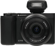 Kamerë kompakte AgfaPhoto Realishot C110, 24MP, video 4K, e zezë