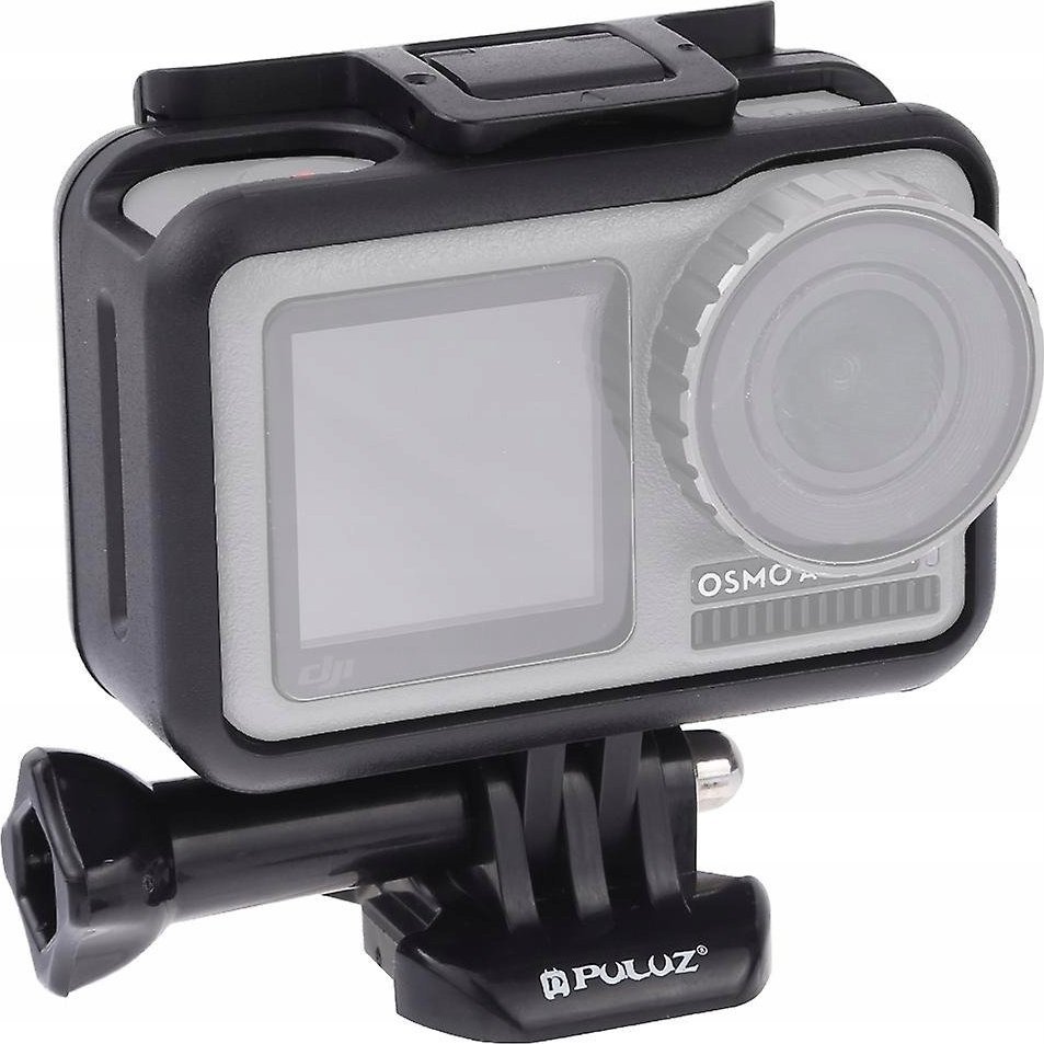 Kornizë montimi Puluz Frame Housing, për DJI Osmo Action, plastike, e zezë
