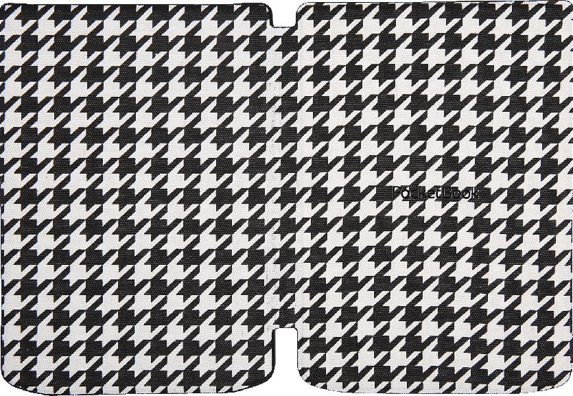 Mbulesë PocketBook Shell Cover Rhombus 6", për Verse dhe Verse Pro, bardh e zi