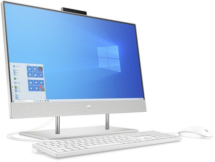 Kompjuter HP 24-dp0006nc, 23.8 ", AMD Ryzen 5, 16GB DDR4, 512GB SSD, AMD Radeon Graphics, i argjendtë