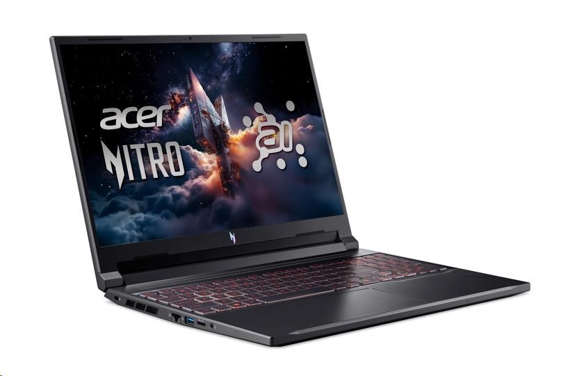 Laptop Acer Nitro V 16 AI, 16", AMD Ryzen 7, 32GB RAM, 1TB SSD, NVIDIA GeForce RTX 5060, i zi