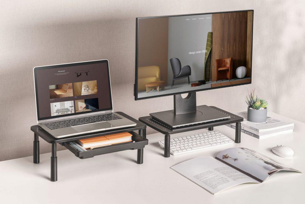 Stendë laptopi Mozos SPM1, deri në 17", metal, gri