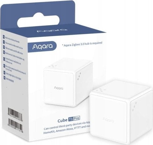 Kontrollues smart Aqara Cube Pro, Zigbee 3.0, EU, i bardhë
