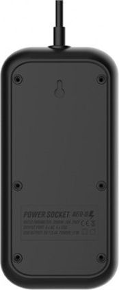 Kabllo vazhduese ColorWay CW-CHE64B, 6 dalje, kabllo 2 m, i zi