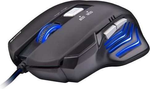 Mouse gaming C TECH Akantha, 2400 DPI, ndriçim LED blu