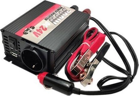 Инвертер за енергија Extra Digital 24V во 220V, 350W, USB излез