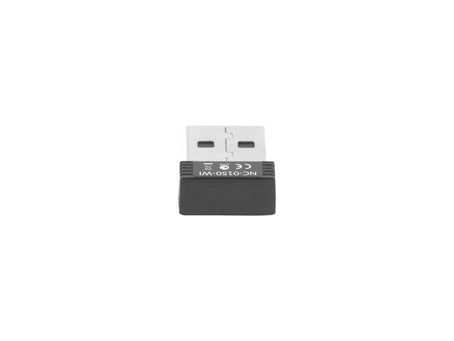Kartë rrjeti LANBERG NC-0150-WI, USB 2.0, Wi-Fi N150, e zezë