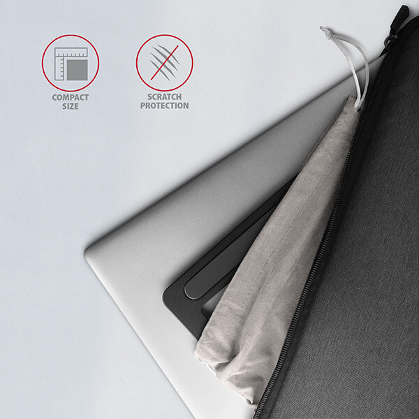 Mbajtëse Axagon për laptop 10-16", alumin