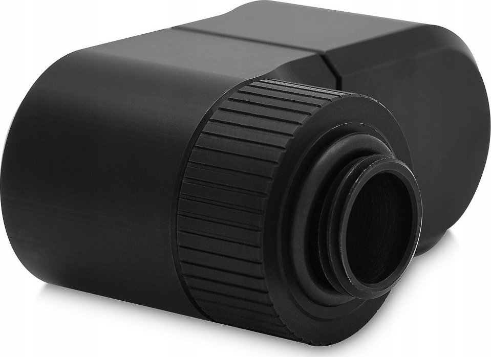 Fiting për ftohje uji EK Water Blocks EK-Quantum Torque Double Rotary 28mm Offset, i zi