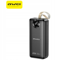 Powerbank Awei PA-34, 30000mAh, 65W Fast Charging, i zi