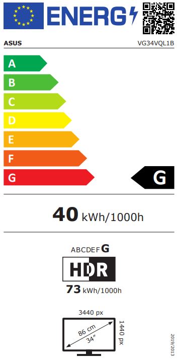 Monitor ASUS TUF VG34VQL1B, 34", VA, WQHD, i zi