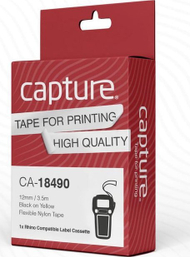 Shirit etiketimi Capture CA-18490, rezistent, ngjitje e fortë