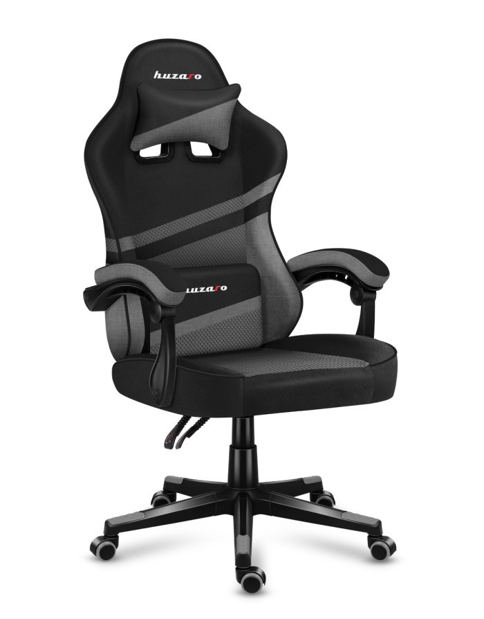 Karrige lojërash Huzaro Force 4.4 Mesh, 130kg, e hirtë