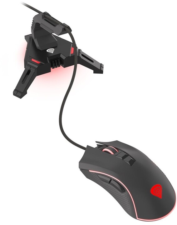 Mbajtëse Genesis Vanad 300, USB Hub, për kabllo të mausit