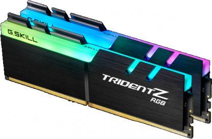 Memorie G.Skill Trident Z RGB, DDR4, 16 GB, 3200 MHz, CL16, F4-3200C16D-16GTZRX
