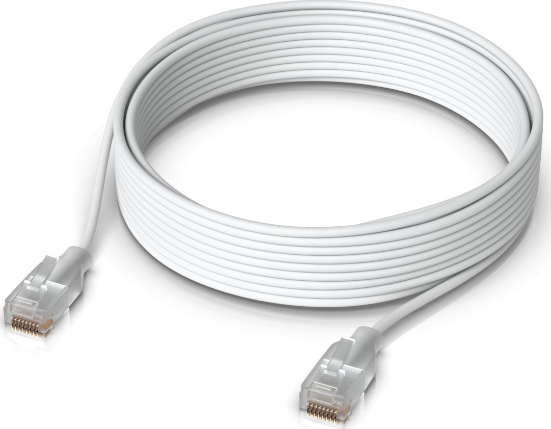 Kabello rrjeti Ubiquiti UACC Cable Patch EL 8M, 8m, nano e hollë, e bardhë