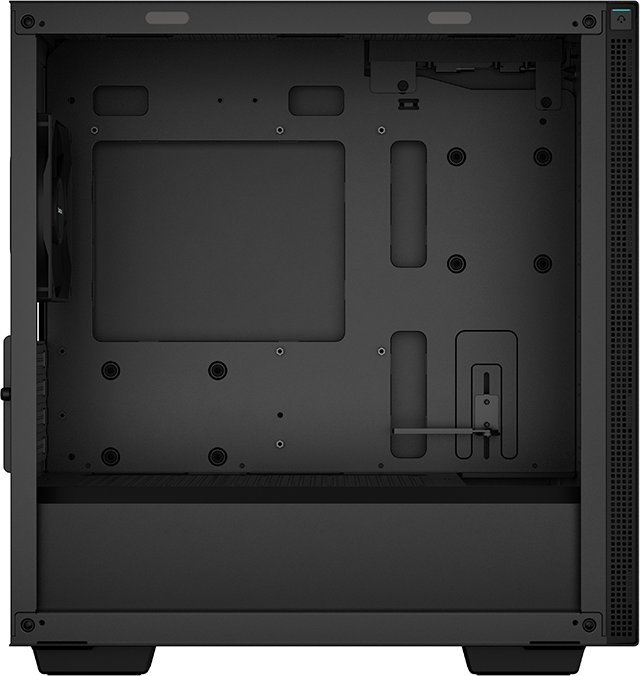 Куќиште за компјутер Deepcool CH370, Црна, Midi Tower