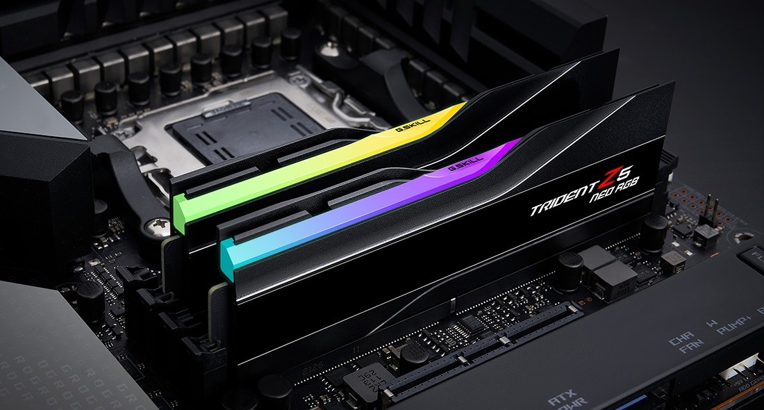 Memorie RAM G.Skill Trident Z5 Neo RGB F5-6000J3038F16GX2-TZ5NR 32 GB (2 x 16 GB) DDR5 6000 MHz