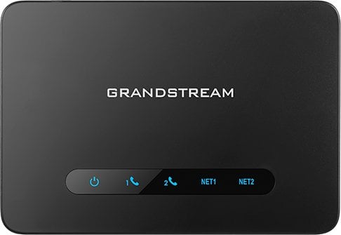Адаптер телефонски VoIP Grandstream HT812 V2, 2x FXS, 2x гигабитен, црн