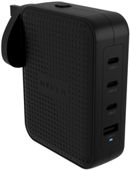 Karikues 4 porta Targus HyperJuice HJ1001BKWWGL, 145W, USB C PD QC, i zi