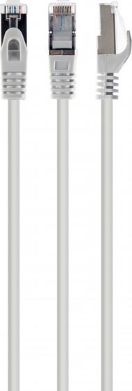 Kabllo rrjeti Gembird PP6A-LSZHCU-W-2M, 2 m, Cat6a S/FTP, e bardhë