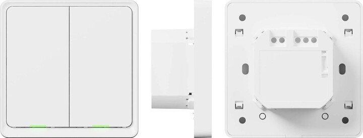 Ndërprerës smart i dyfishtë Tesla Smart	ZigBee