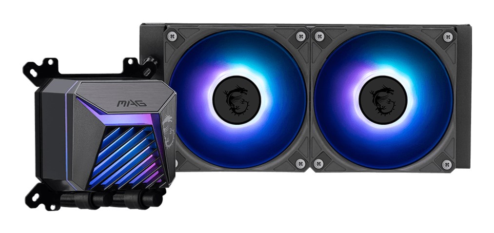 Ftohës me ujë MSI MAG Coreliquid A15 240, i zi