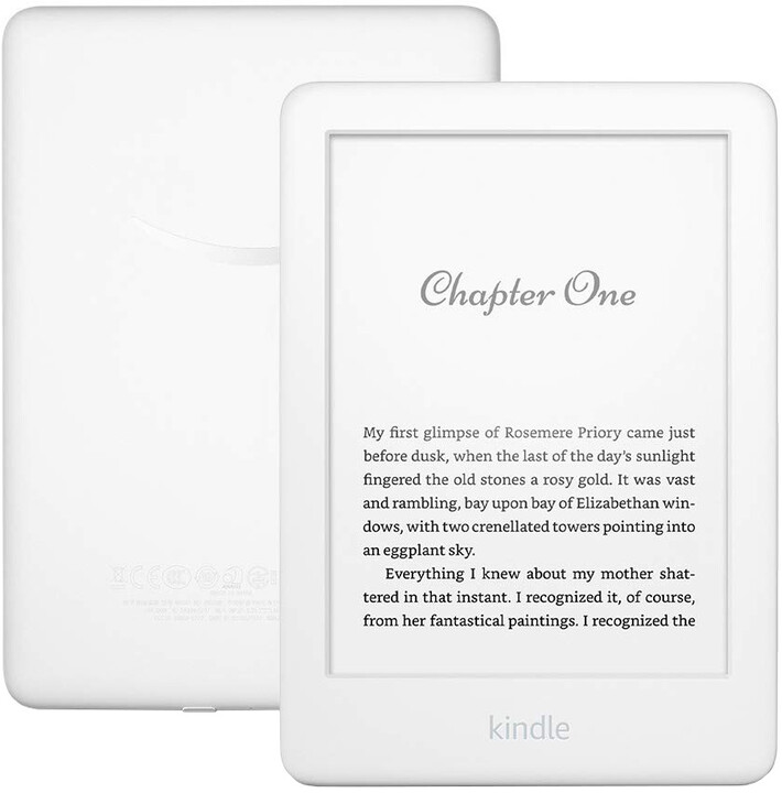 Amazon New Kindle 2019, бела - спонзорирана верзија