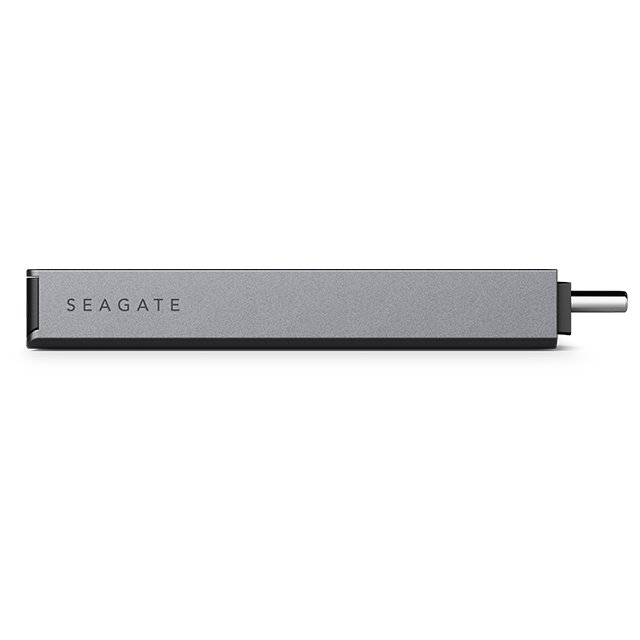 Надворешен SSD Seagate STMX2000400, 1TB, USB Type C 3.2 Gen 2, сив