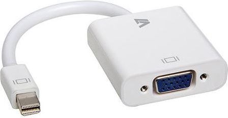Përshtatës V7 (CBL-MV1WHT-5E), Mini DisplayPort AV në D-Sub (VGA), i bardhë