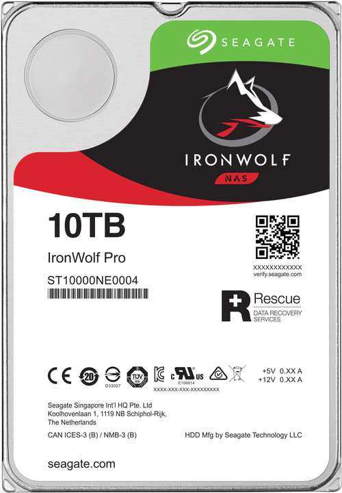 Hard disk Seagate IronWolf PRO - 10TB