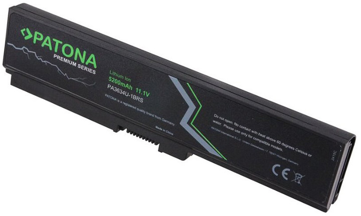 Bateri Patona për laptop TOSHIBA SATELLITE M300, 5200mAh Li-Ion, 11.1V