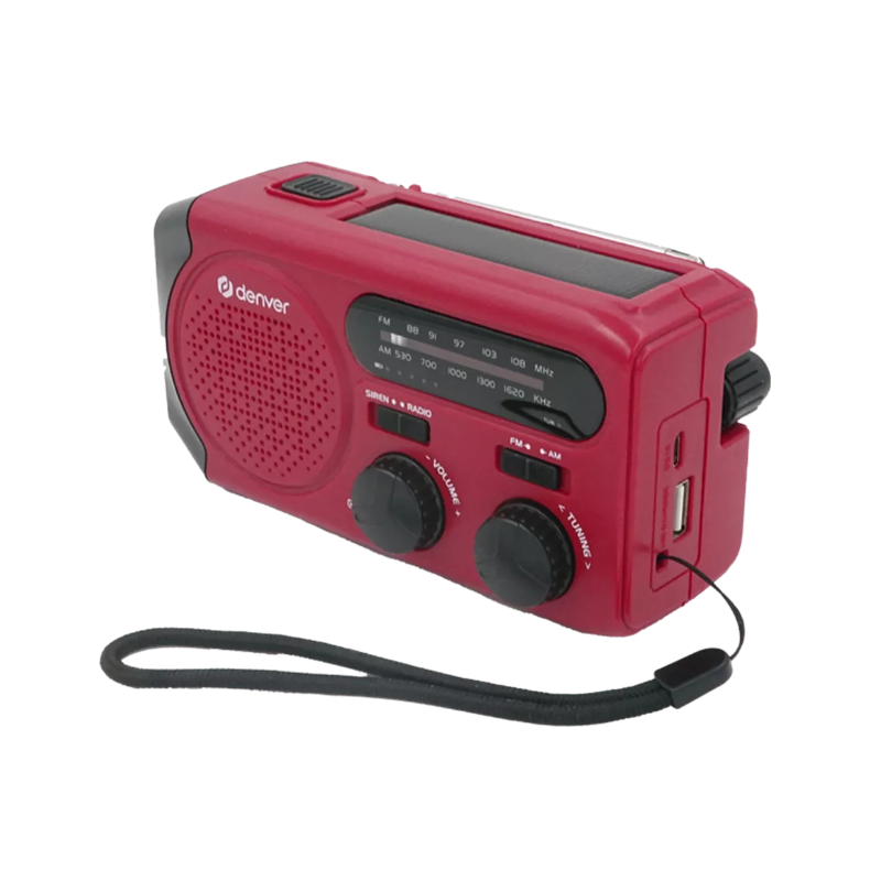 Denver Solar Crank Radio SCR-2010MK2
