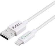 Kabllo Lightning Microconnect ECO LIGHTNING1, 1m, USB A 2.0, e bardhë